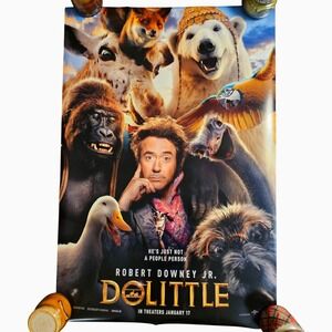 Dolittle 2020 Original Theatrical Movie Poster 27x40 Robert Downey Jr. D/S